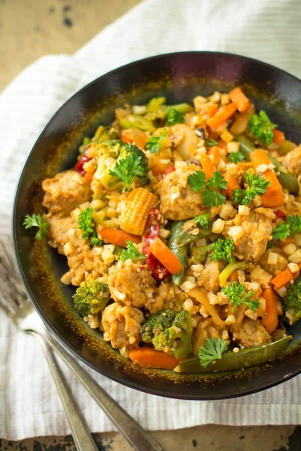 Easy Cauliflower Rice Stir-Fry