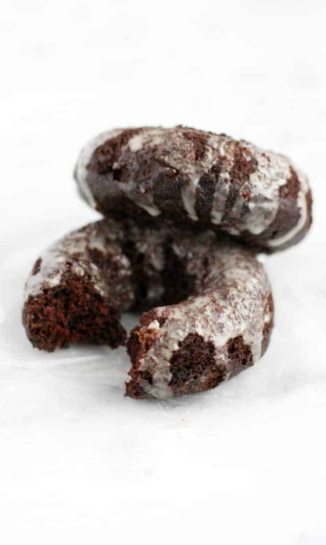 Glazed Chocolate Donuts (Gluten-Free)