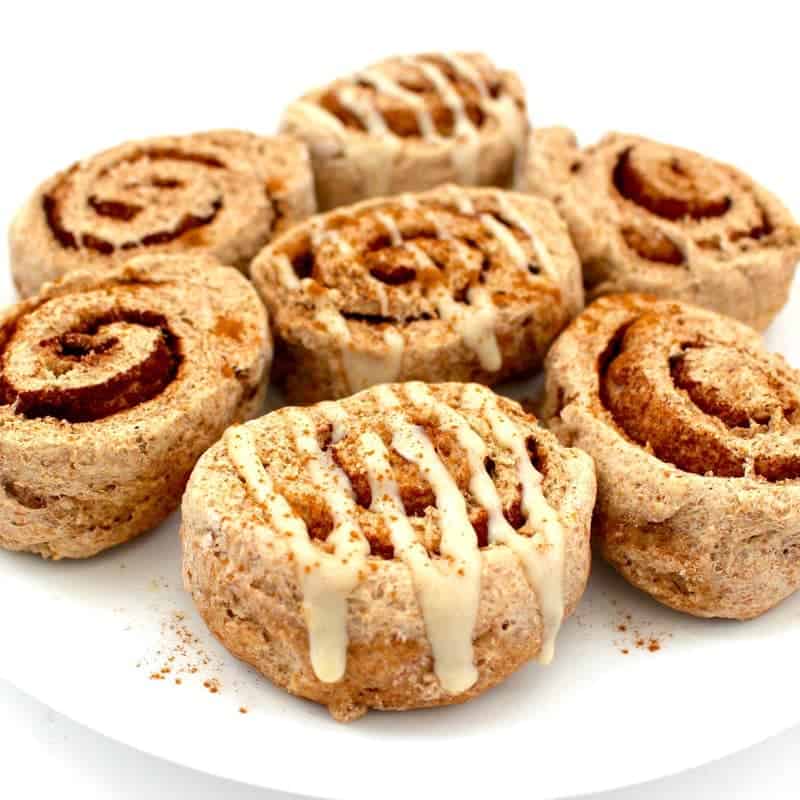 Healthy 30-Minute Cinnamon Rolls