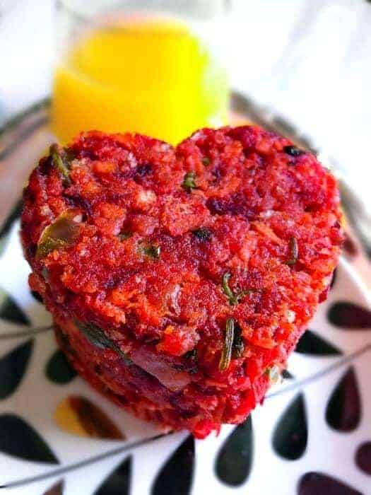 Healthy Beetroot Cutlet (Gluten-Free)