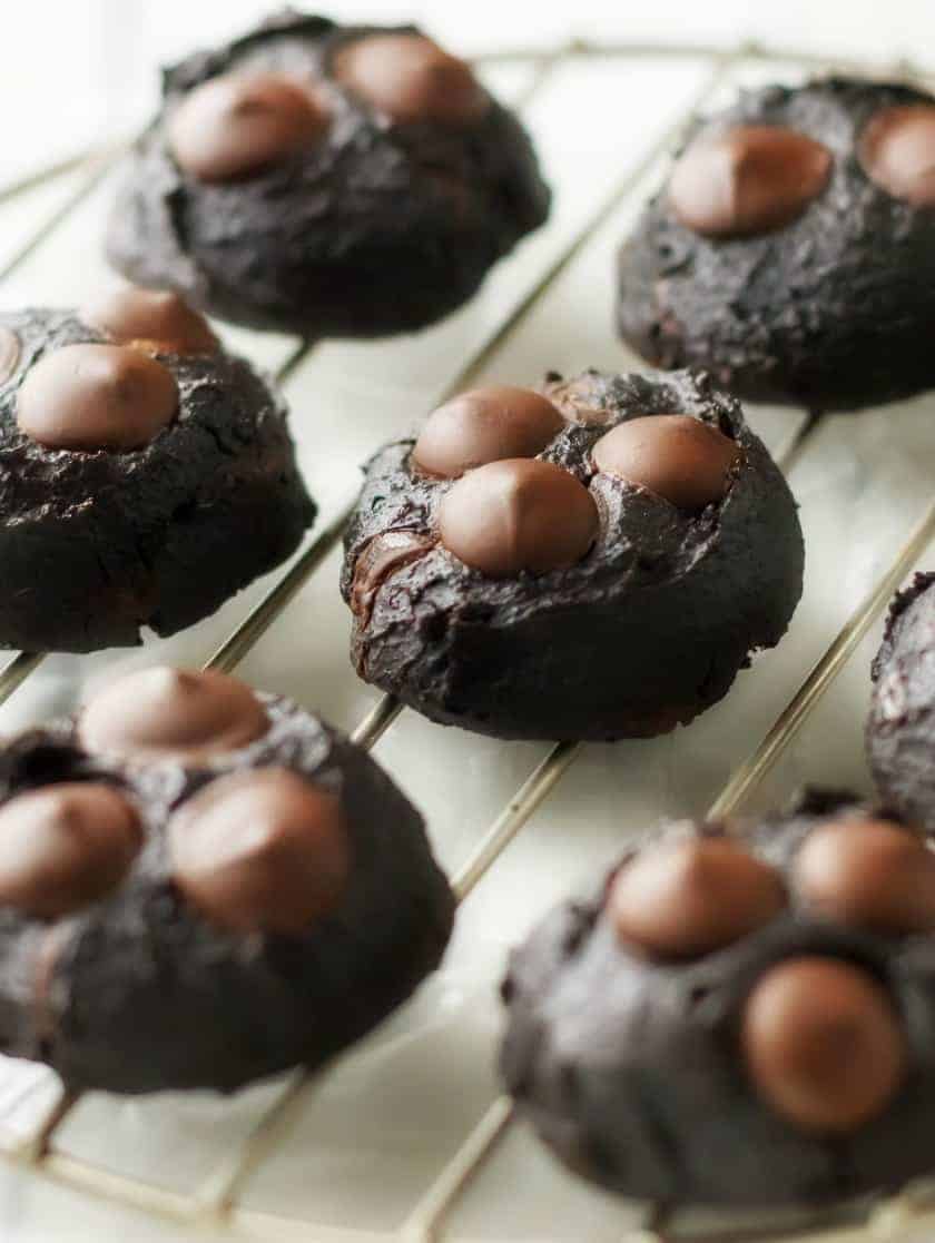 Healthy Double Chocolate Cookies