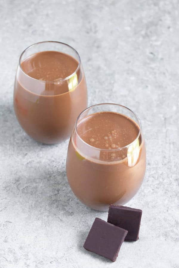 Homemade Vegan Chocolate Milk