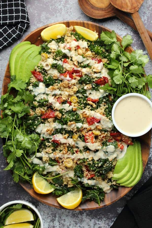 Kale Salad with Quinoa