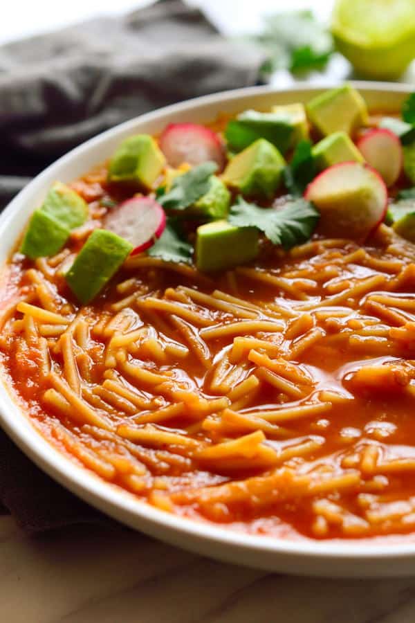 Mexican Noodle Soup