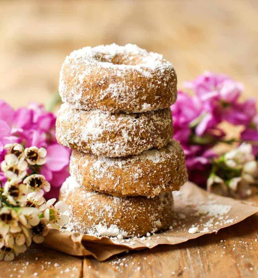Mini Powdered Donuts (Gluten-Free)
