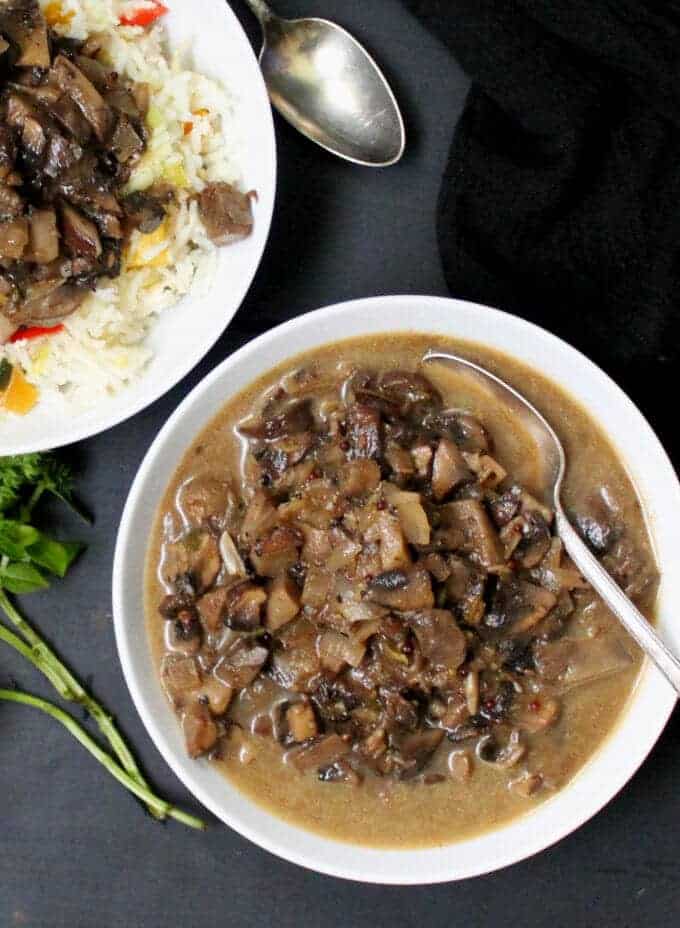 Mushroom Masala Curry