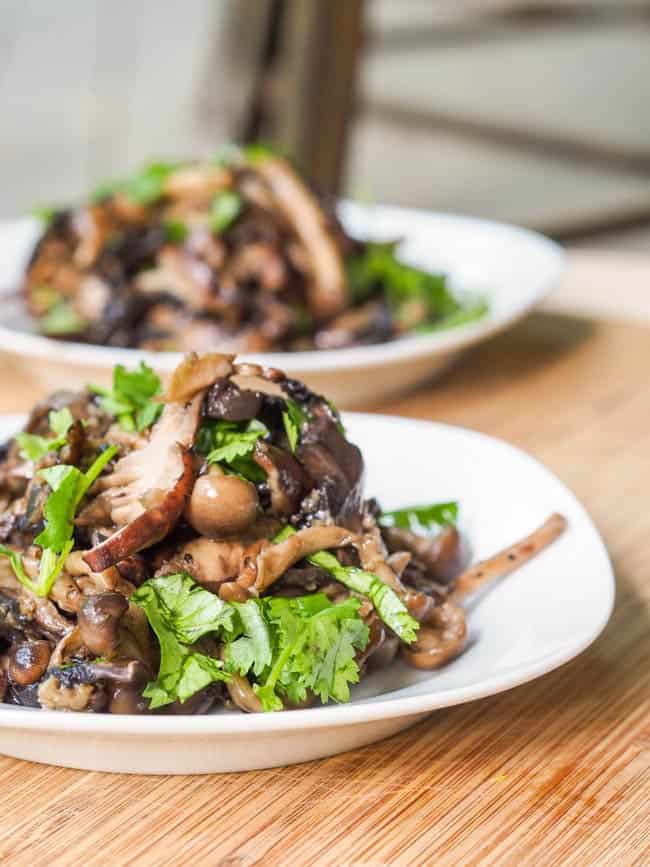 Mushroom Stir-Fry Side Dish