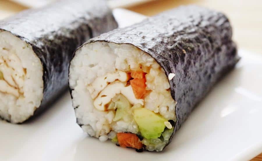 Nori Sushi Rolls with Tofu