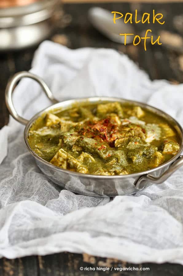 Palak Tofu Paneer