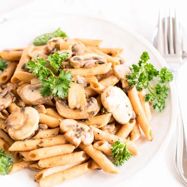 Pasta Mushroom Stir-Fry