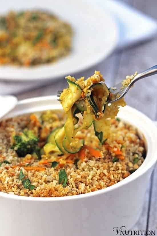 Pumpkin Vegetable Casserole (Gluten-Free)