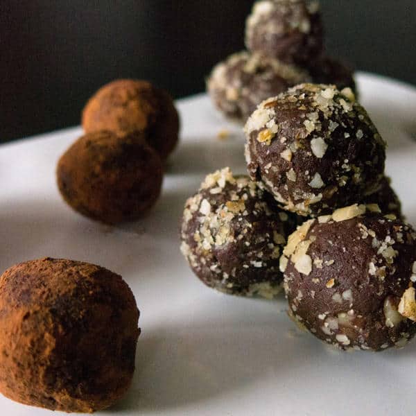 Quick and Easy Chocolate Orange Truffles