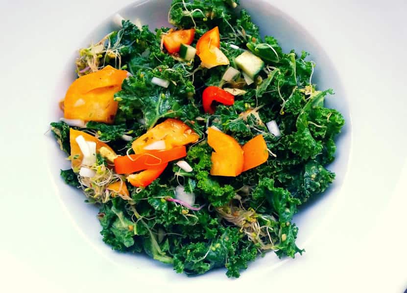 Quick and Easy Raw Massaged Kale Salad
