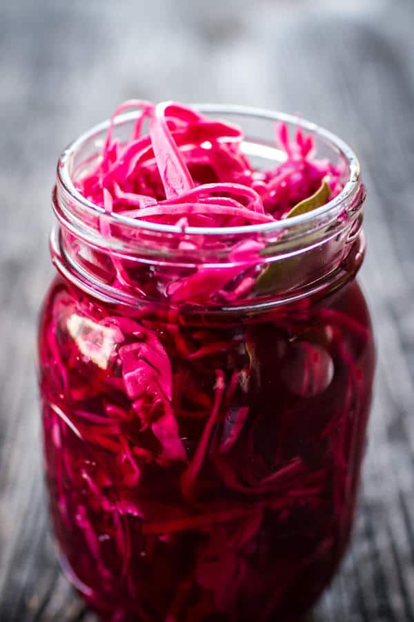 Quick Pickled Cabbage