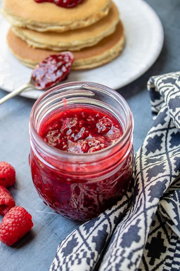 Quick Raspberry Compote