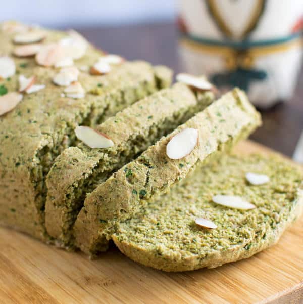 Quick Spinach Sauce Bread