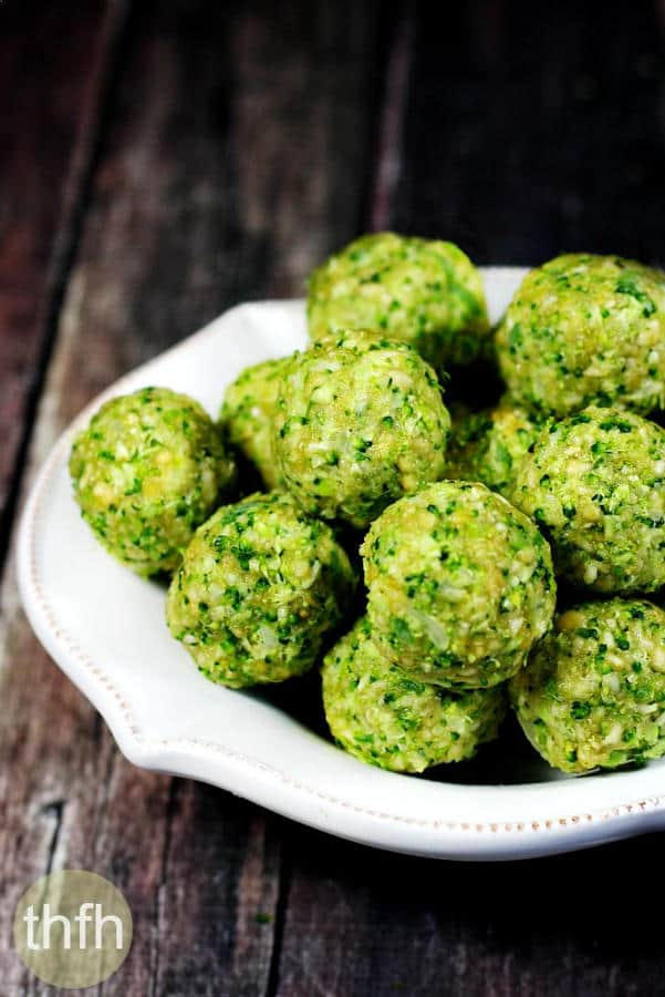 Raw Broccoli Balls (Gluten-Free)