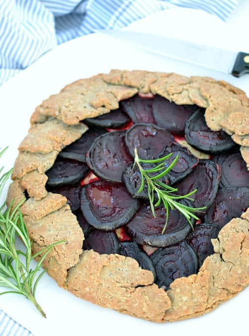 Rustic Beetroot Galette