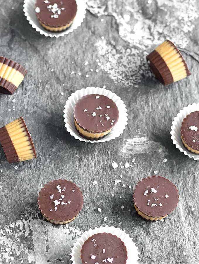 Salted Chocolate Peanut Butter Cups