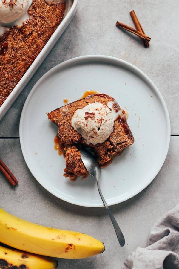 Self-saucing Banana Pudding