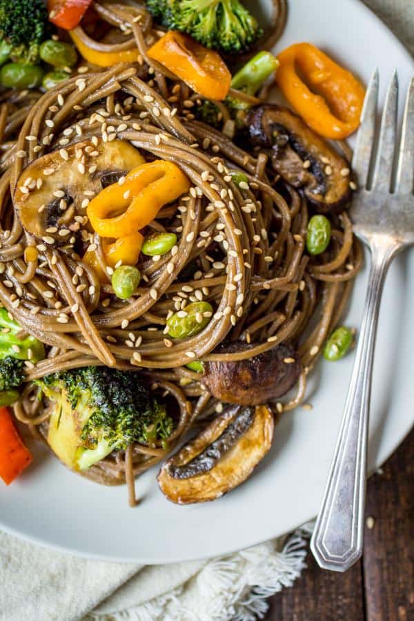 Simple Soba Noodle Stir-Fry