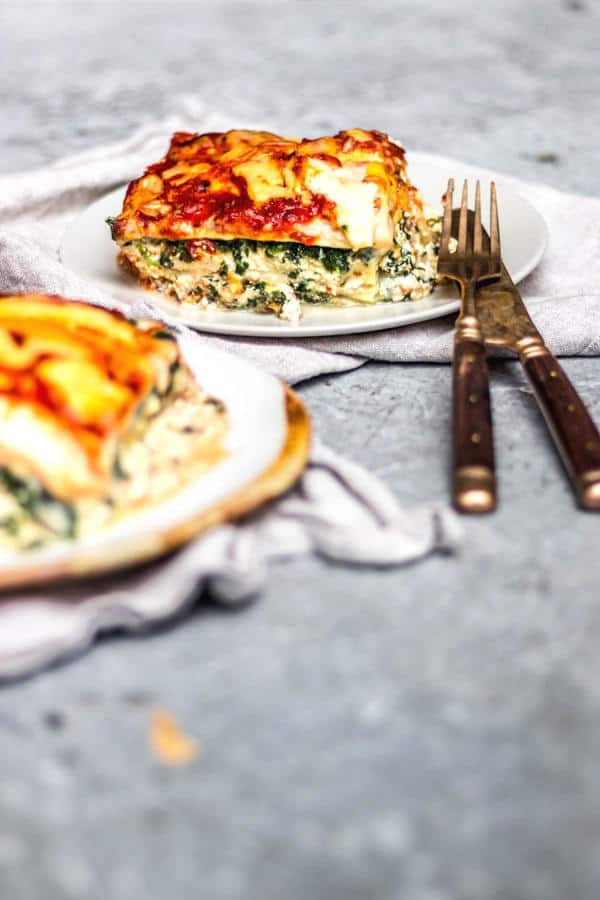 Spinach Ricotta Lasagne