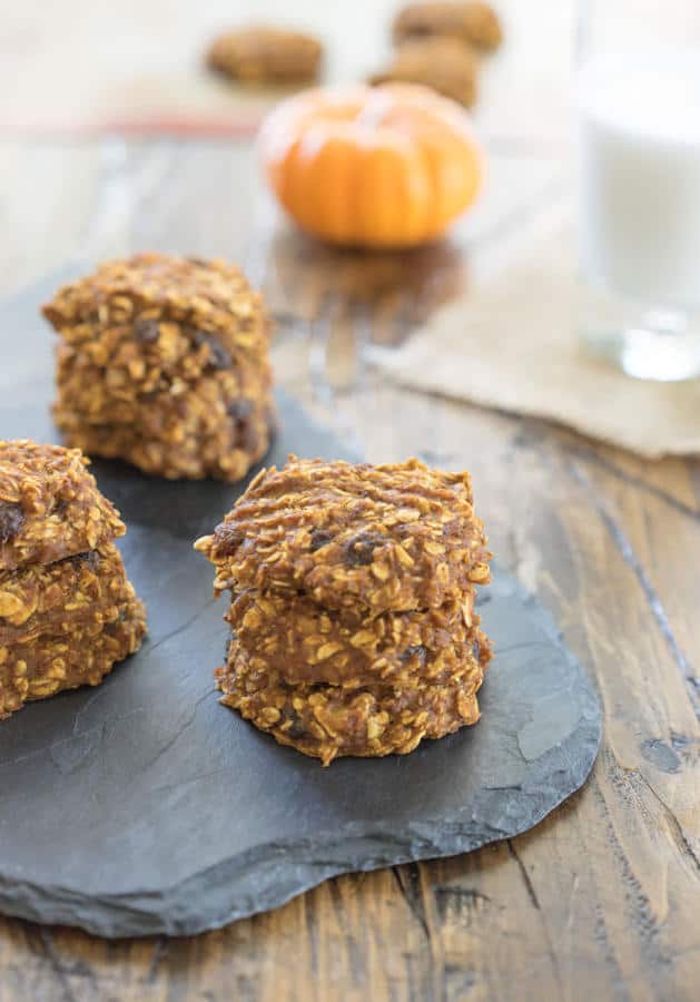 The Healthiest 5-Minute Pumpkin Pie Cookies