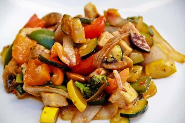 Tofu Veggie Stir-Fry