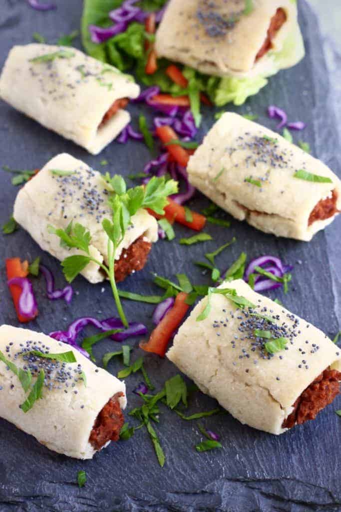 Vegan Sausage Rolls (Gluten-Free)