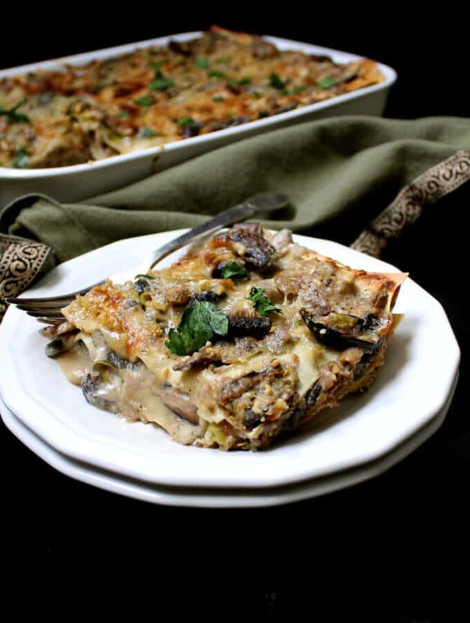 Wild Mushroom Lasagna