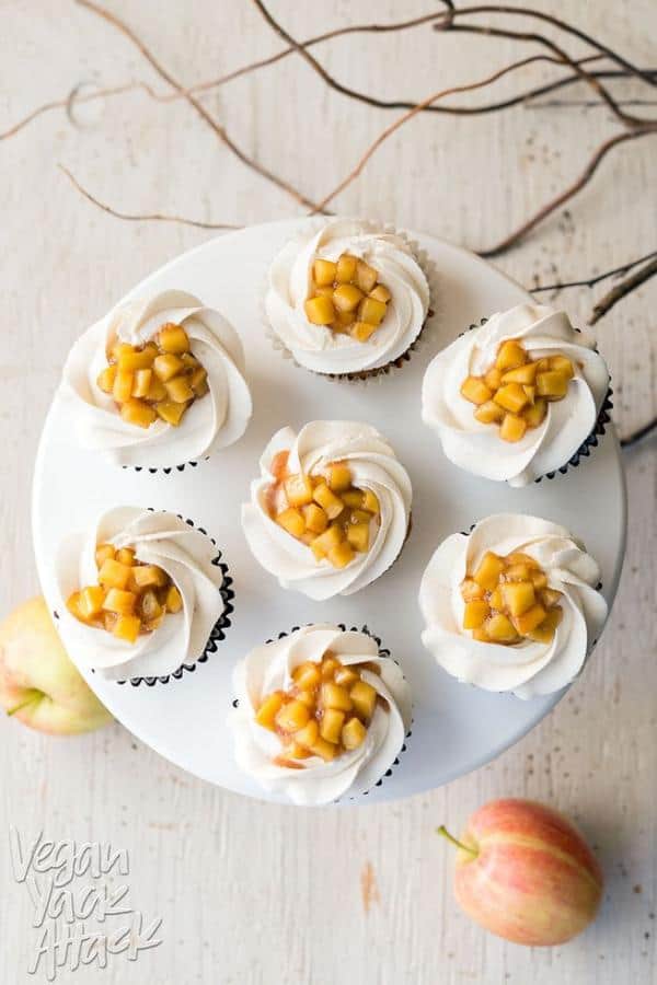 Apple Pie Cinnamon Cupcakes