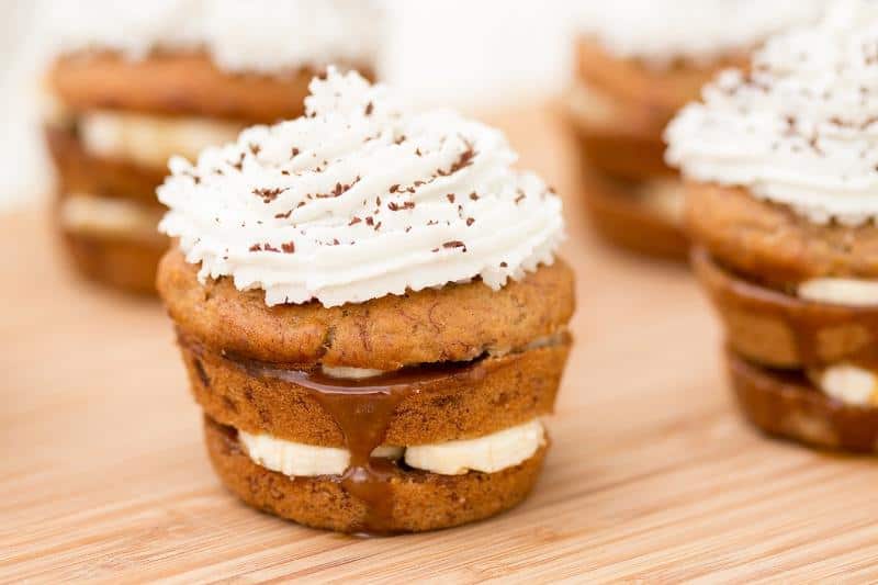 Banana Coconut Cupcakes