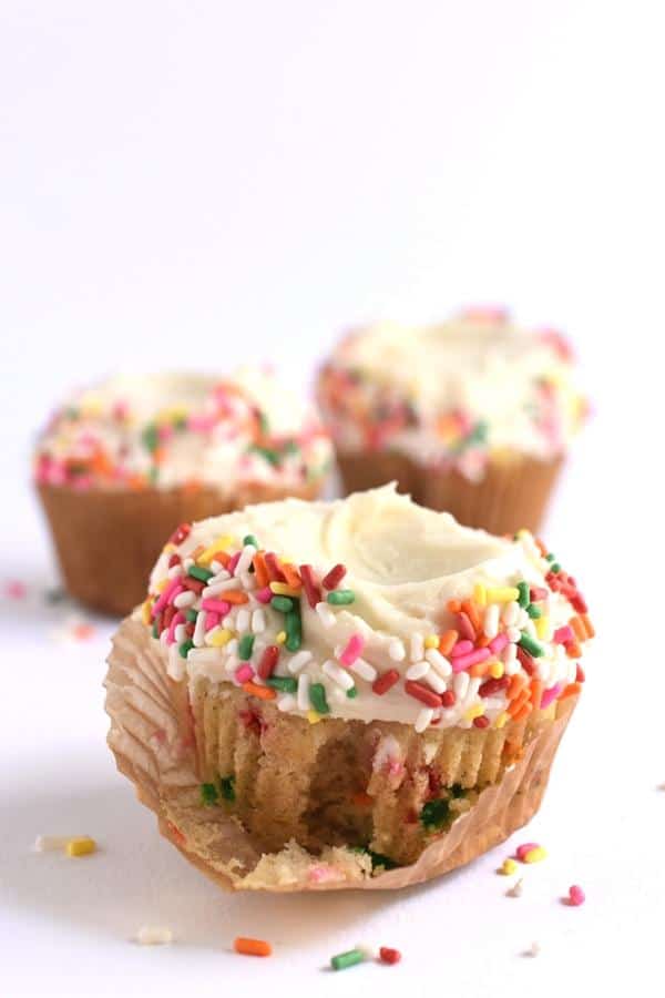 Funfetti Cupcakes (Gluten-Free)