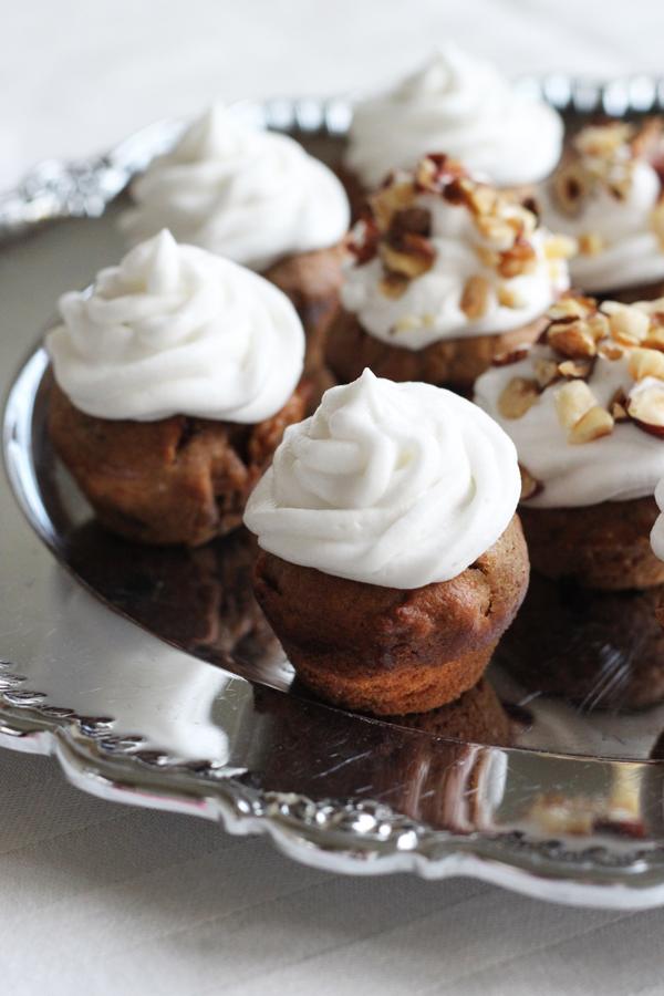 Mini Apricot Cupcakes