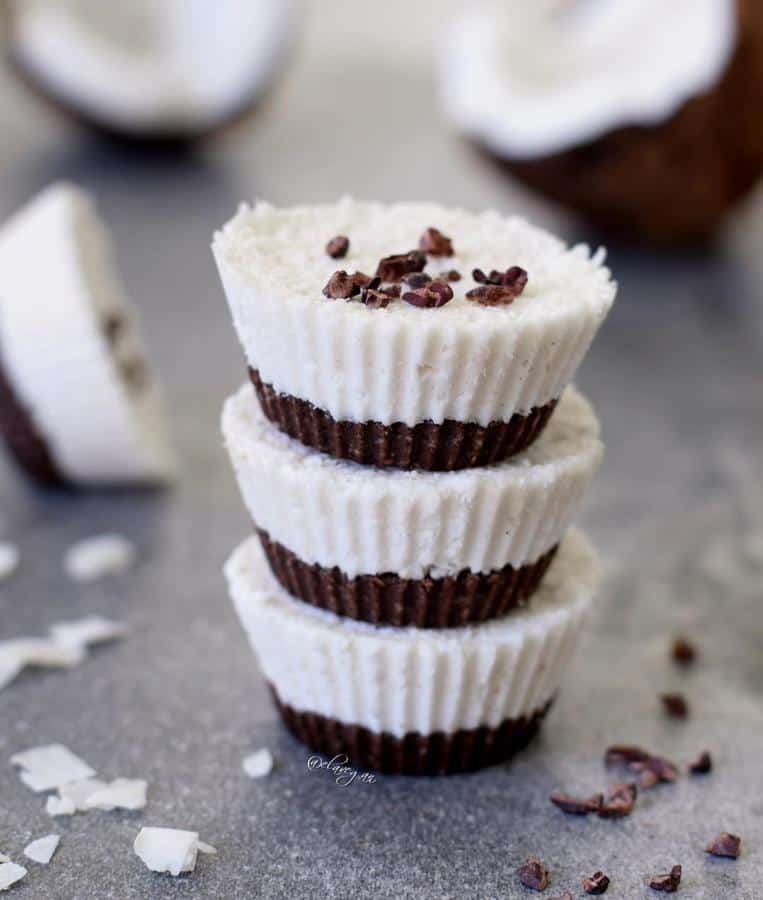 Raw Coconut Cupcakes (Gluten-Free)