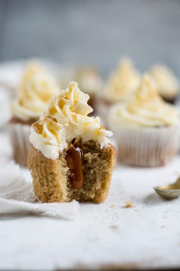 Salted Caramel Cupcakes