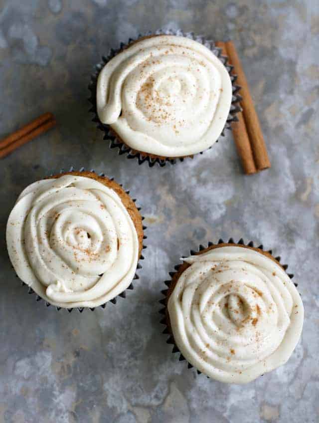 Snickerdoodle Cupcakes