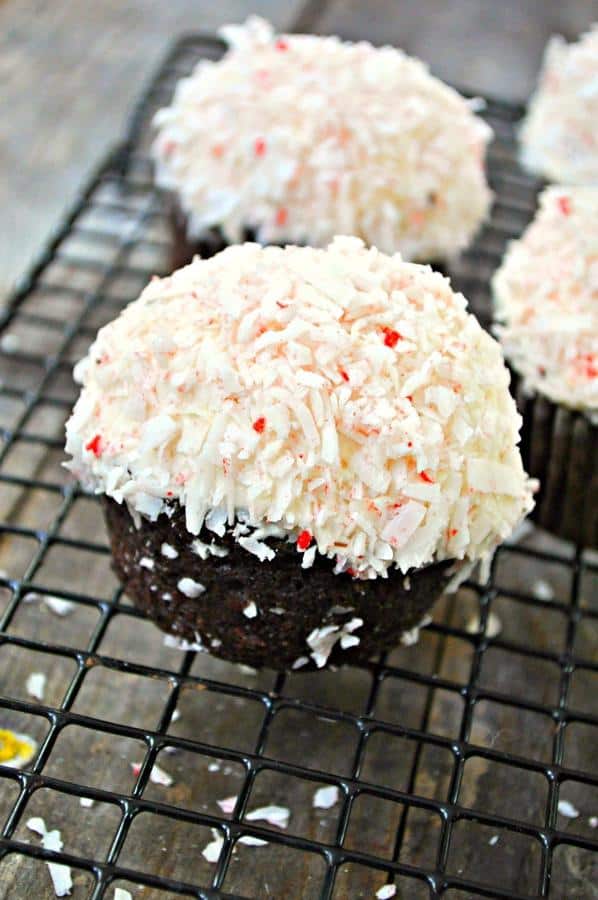 Sno Ball Cupcakes