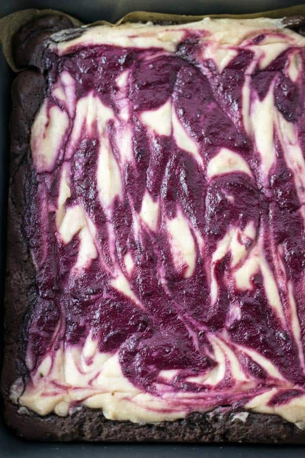 Berry Cheesecake Brownies