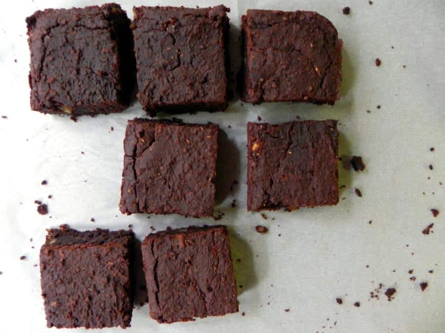 Black Bean Pumpkin Brownies