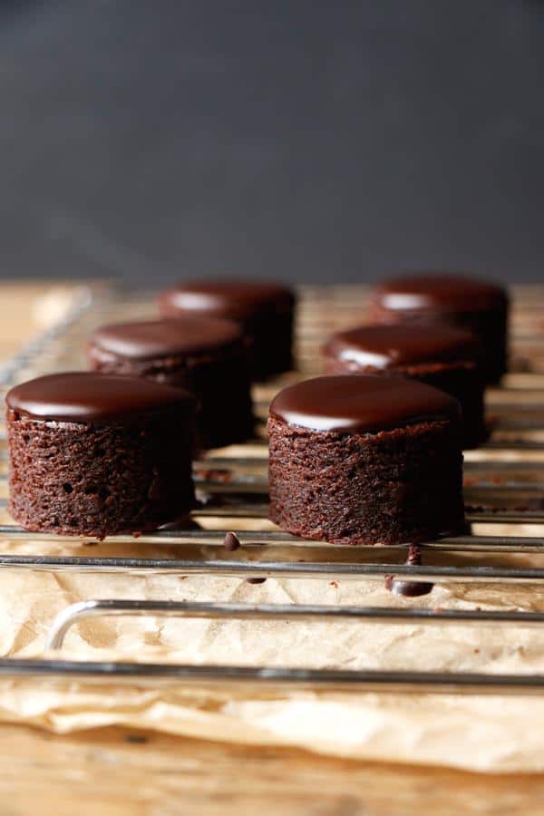 Brownie Petit Fours (Gluten-Free)