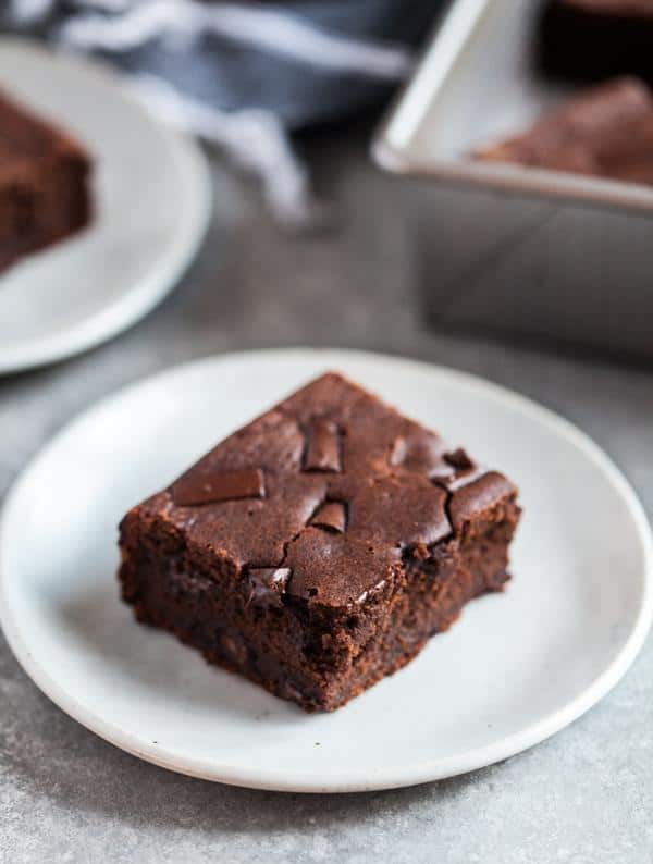 Dark Chocolate Espresso Brownies (Gluten-Free)