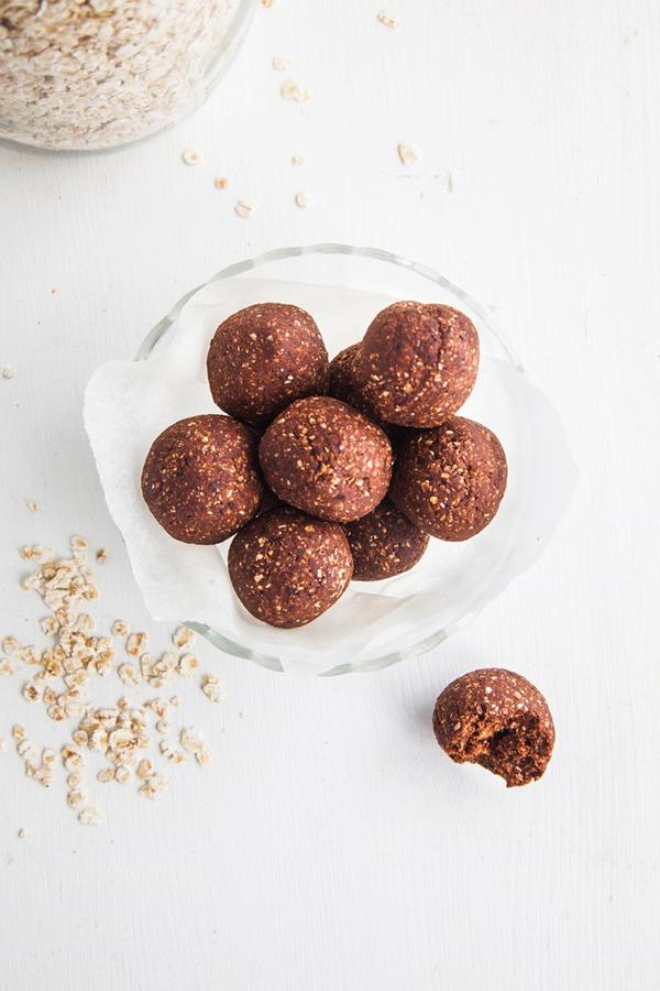 Raw Chocolate Brownie Bites