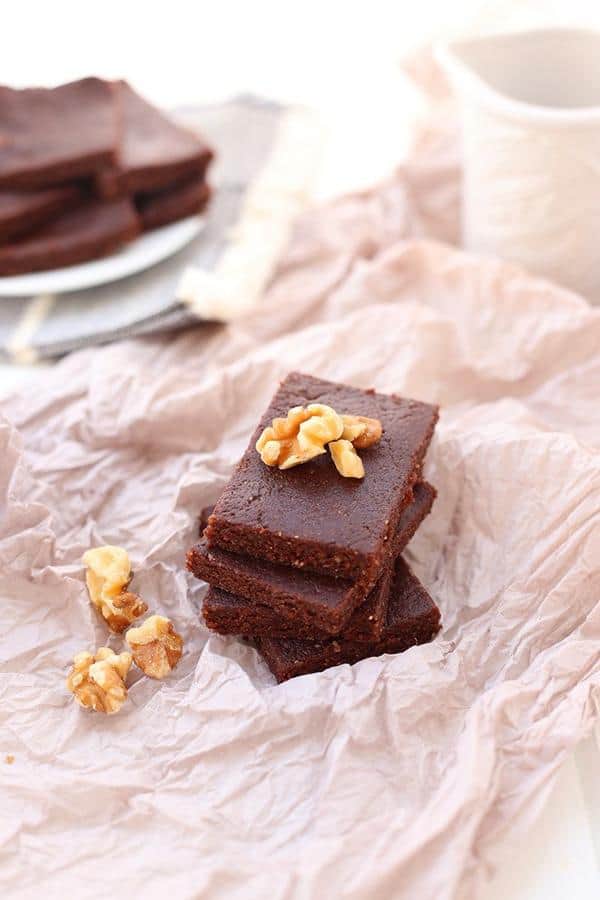 Raw Walnut Brownies (Gluten-Free)