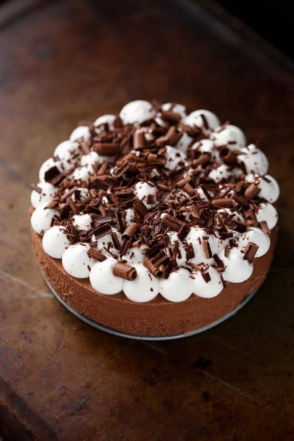 5-Ingredient, No-Bake French Silk Pie