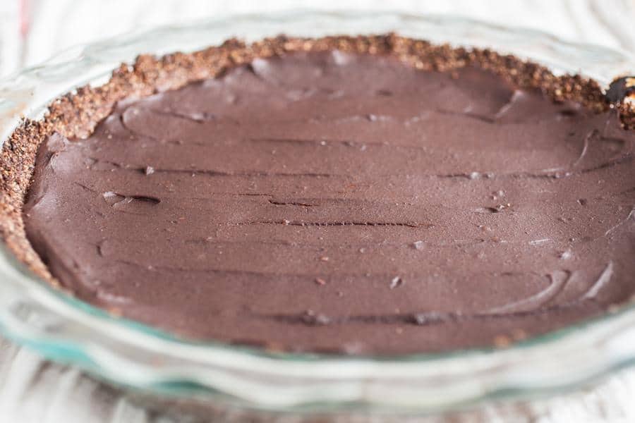 Chocolate Caramel Silk Pie