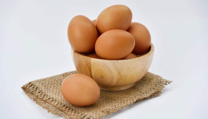 Eggs in a bowl