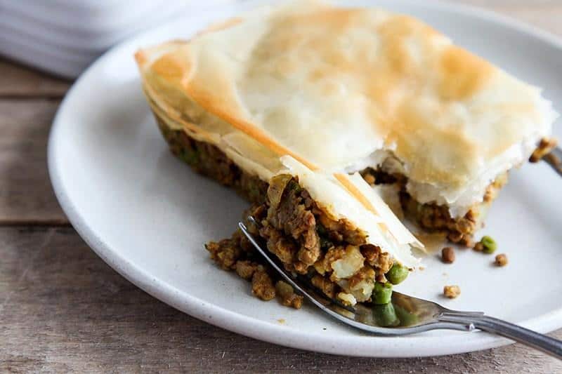 Easy Samosa Pie