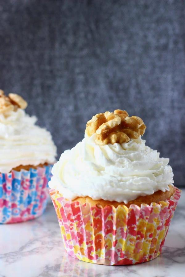 Carrot Cake Cupcakes (Gluten-Free)