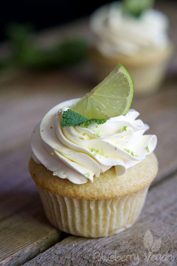 Fluffy Mojito Cupcakes